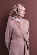 Armine Twill Pure Silk Scarf 26k9620 Powder