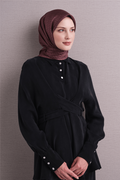 Armine Twill Pure Silk Scarf 26k9625 Plum