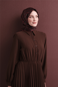 Armine Twill Saf İpek Eşarp 26k9626 Bordo