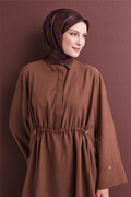 Armine Twill Saf İpek Eşarp 26k9626 Kiremit