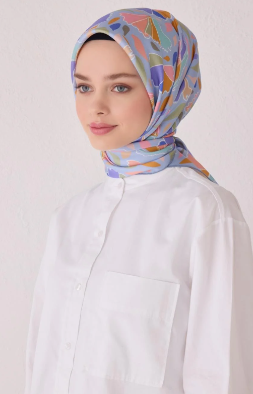 Belli 24 Kış  İpek Eşarp-1 Very Pery