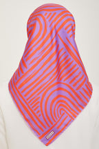 Belli 24 Kış İpek Eşarp-19 Mor