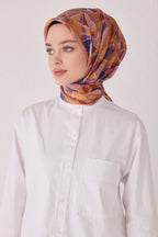 Belli 24 Kış  İpek Eşarp-1 Latte