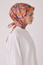 Belli 24 Kış  İpek Eşarp-1 Latte