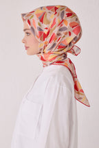 Belli 24 Kış  İpek Eşarp-1 Taş Rengi