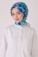 Belli 24 Kış İpek Eşarp-12 Yeşil