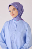 Belli 24 Kış İpek Eşarp-13 Mor