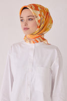 Belli 24 Kış İpek Eşarp-15 Sarı