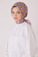 Belli 24 Kış İpek Eşarp-2 Fuşya