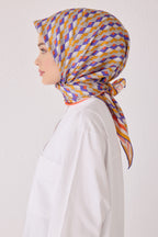 Belli 24 Kış İpek Eşarp-2 Hardal