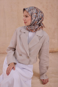 Specific 25 Summer Silk Scarf-1 Grey