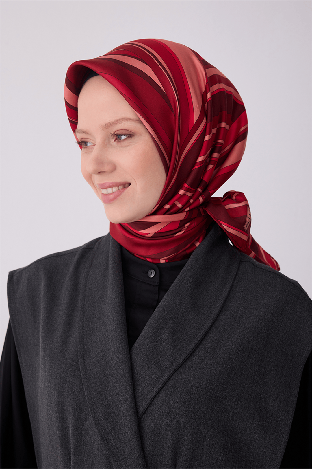 Belli 26y İpek Eşarp -12 Fuşya