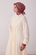 Belli Saf İpek Twill Eşarp 26k4402 Bordo