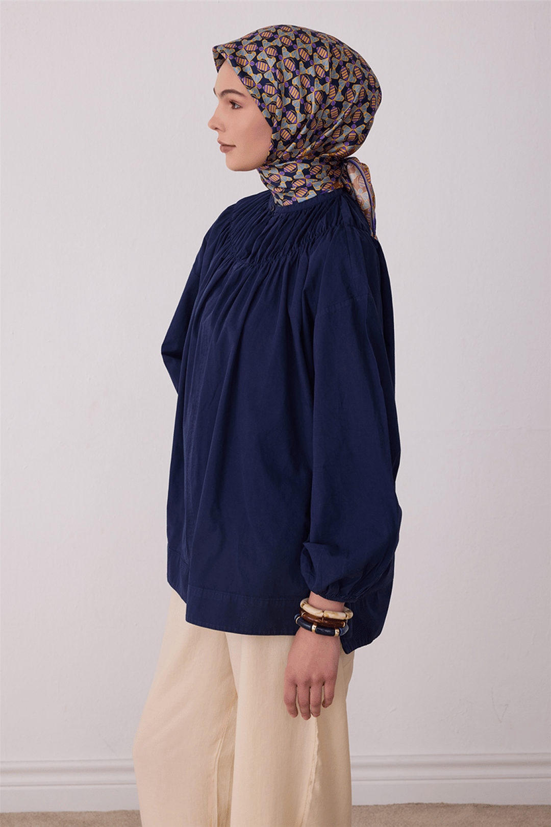 Belli Saf İpek Twill Eşarp 26k4403 Siyah
