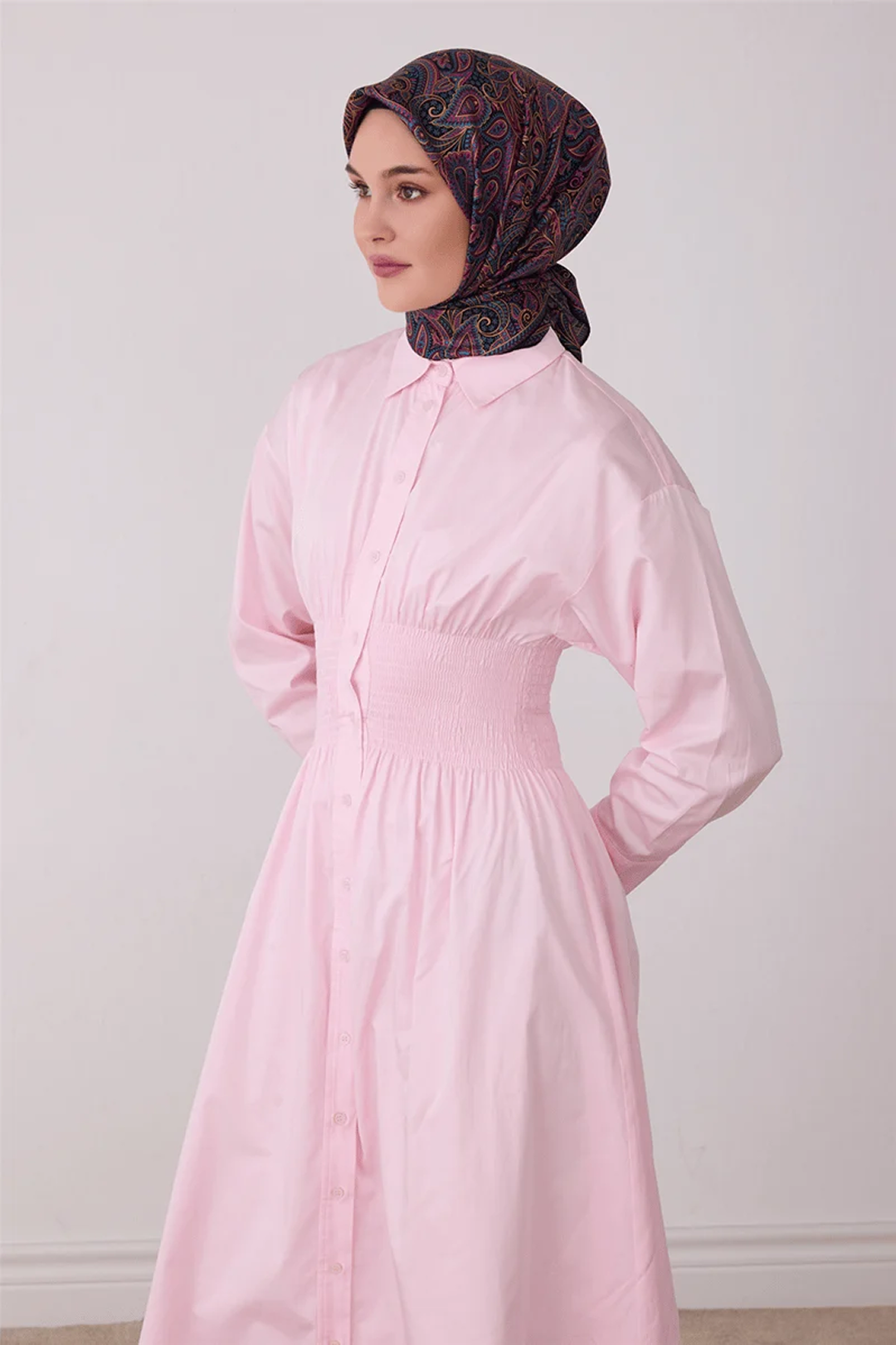 Belli Saf İpek Twill Eşarp 26k4404 Fuşya