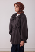Belli Saf İpek Twill Eşarp 26k4404 Kiremit
