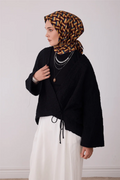 Belli Saf İpek Twill Eşarp 26k4407 Bordo