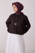 Belli Saf İpek Twill Eşarp 26k4408 Bordo