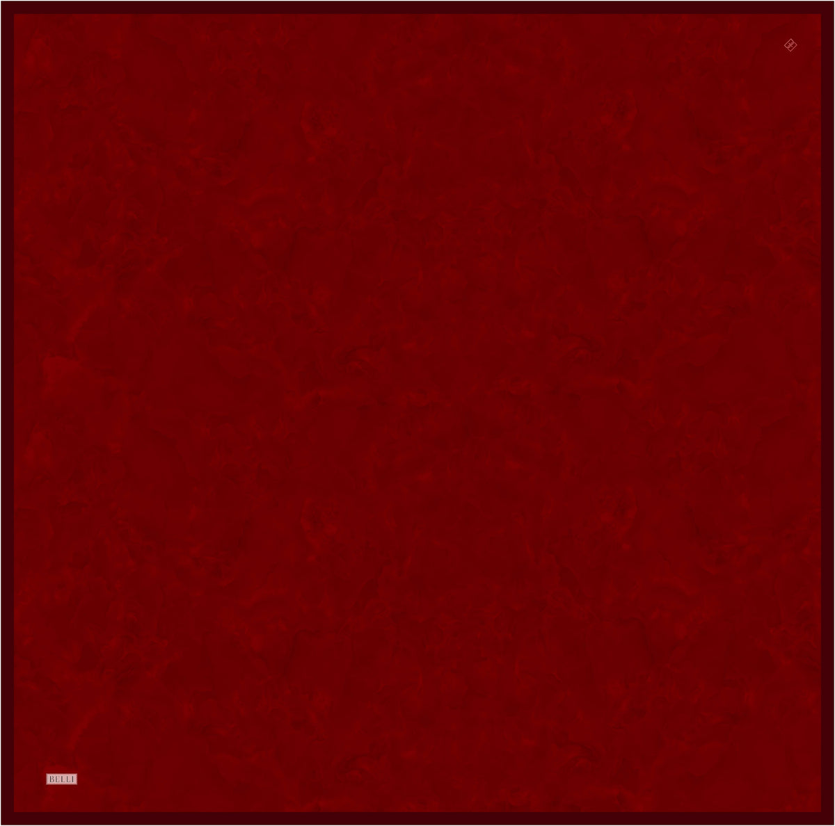 Belli Saf İpek Twill Eşarp 26k4428 Bordo