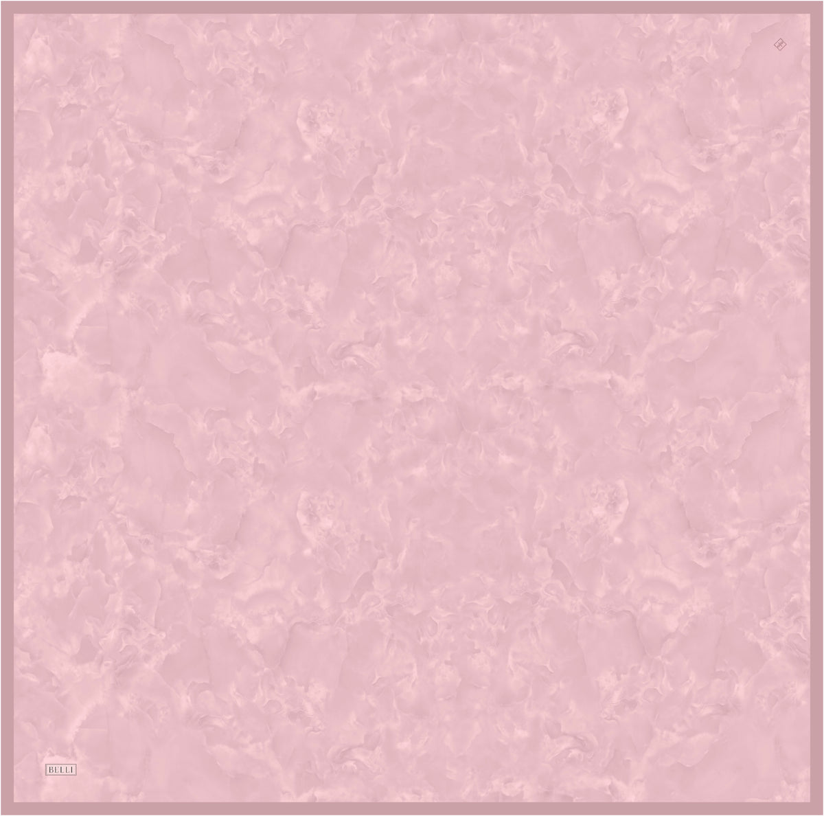 Belli Saf İpek Twill Eşarp 26k4428 Pembe