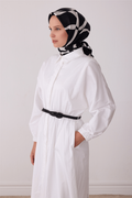Belli Saf İpek Twill Eşarp 26k4429 Siyah