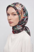 Cacharel 22yaz İpek Eşarp-2 Zeytin
