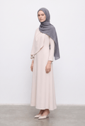 Daisy Polo 25x250 Cotton Crushed Scarf Dark Grey