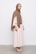 Daisy Polo 25x250 Cotton Crushed Shawl Powder Dark