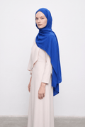 Daisy Polo 25y250 Cotton Crush Shawl Royal Blue