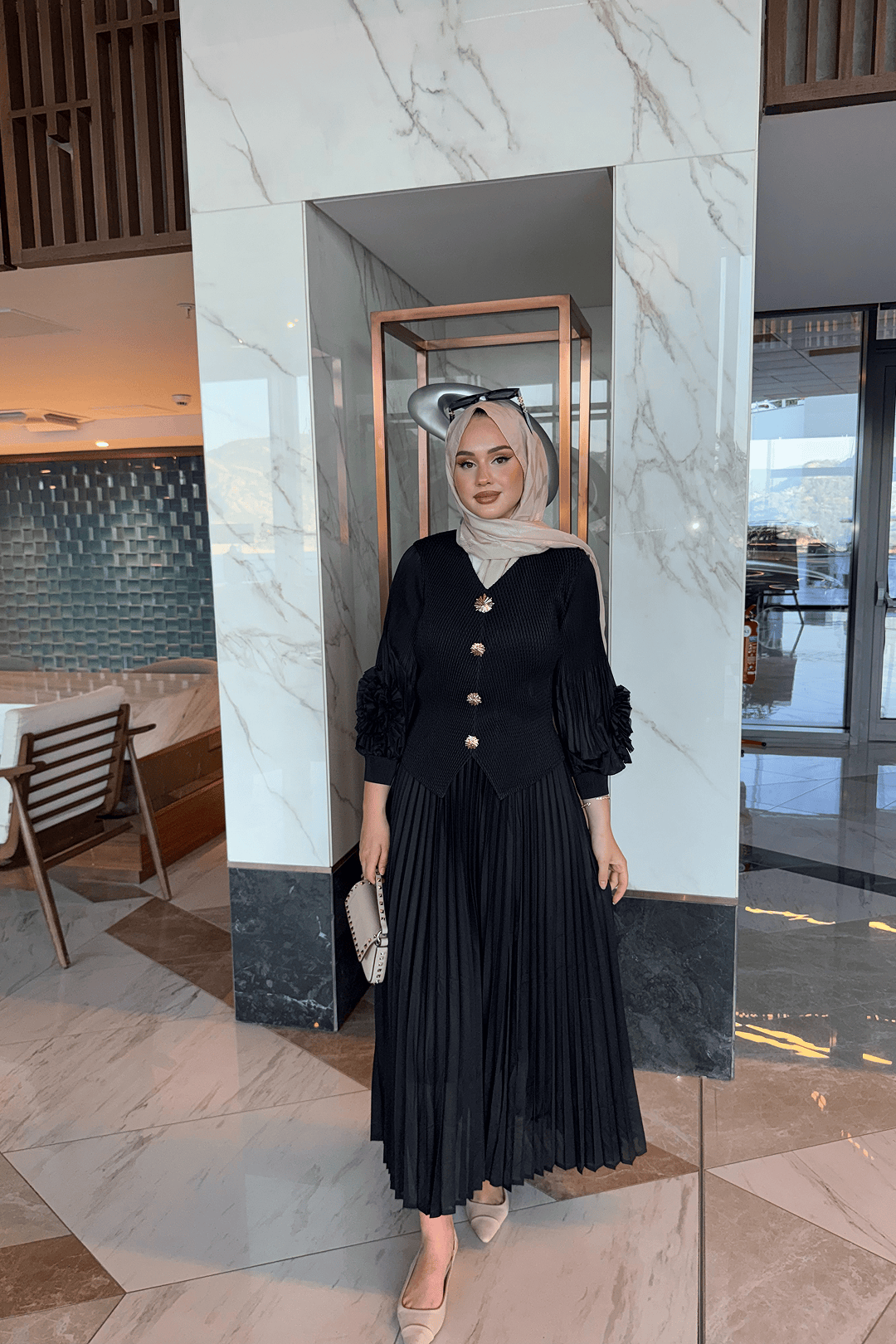 Elena Takım Siyah