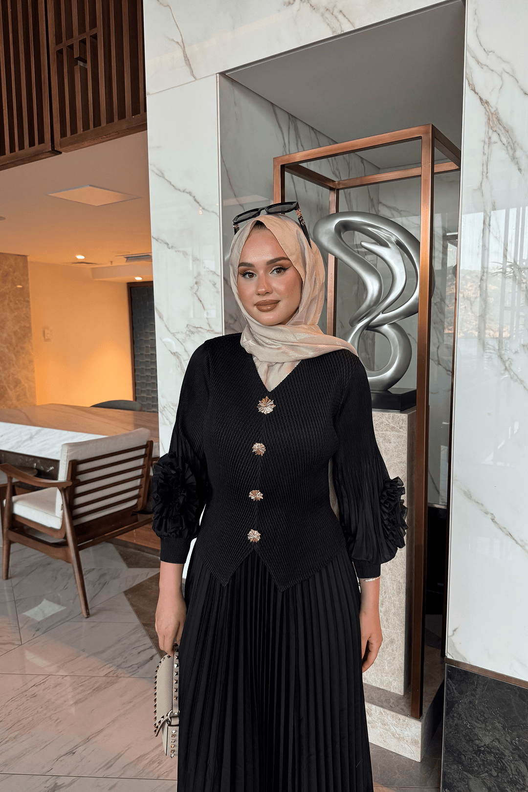 Elena Takım Siyah