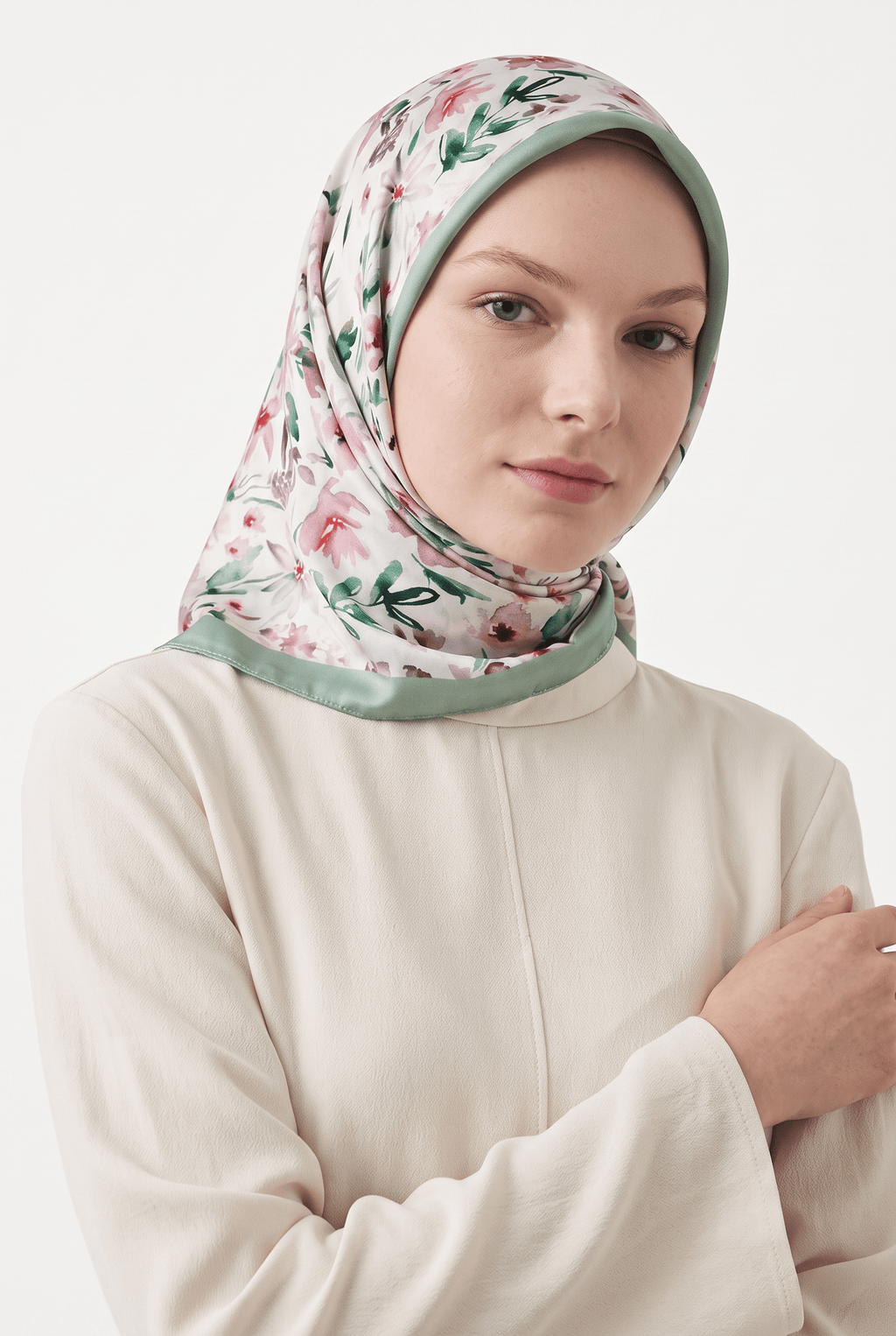 Emproyal 24 Kış  Desenli Şal-6 Mint