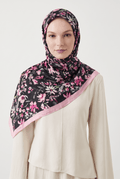 Emproyal 24 Kış  Desenli Şal-6 Pembe