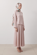 Emproyal 24 Winter Patterned Shawl - 8 Nude