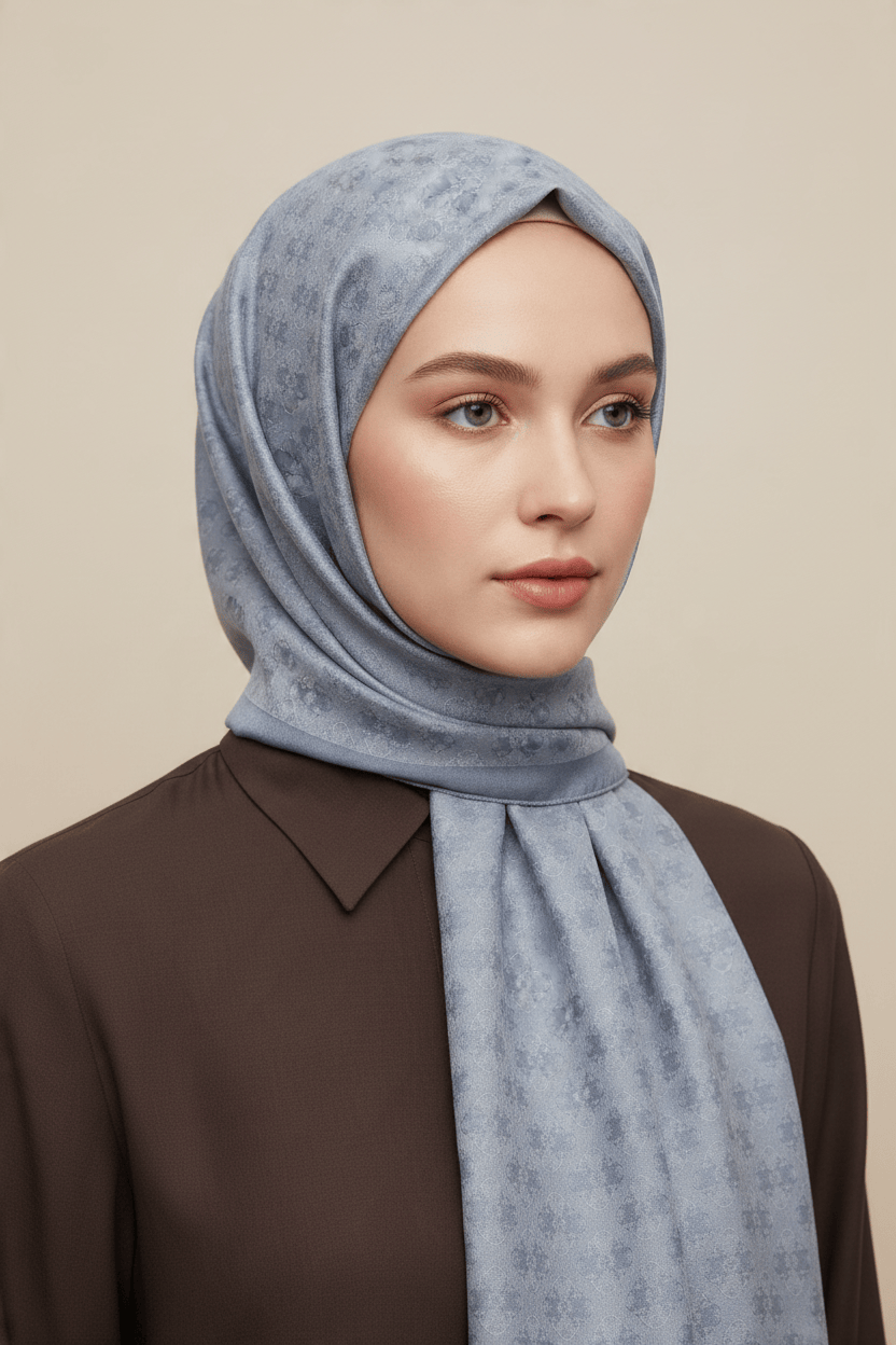 Emproyal 25y Koza Şal Bebek Mavi