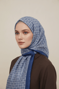 Emproyal 25y Koza Şal İndigo
