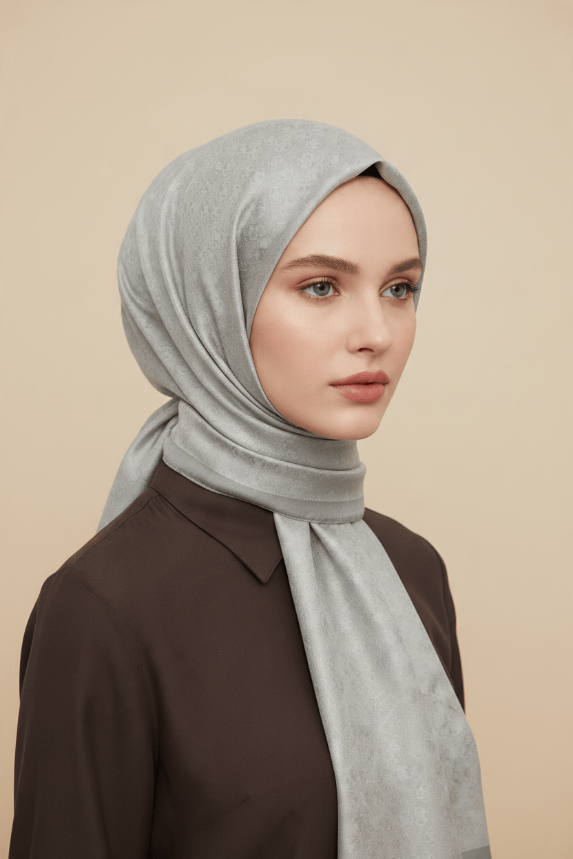 Emproyal 25y Koza Şal Nil Yeşili