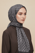 Emproyal 25y Koza Şal Siyah