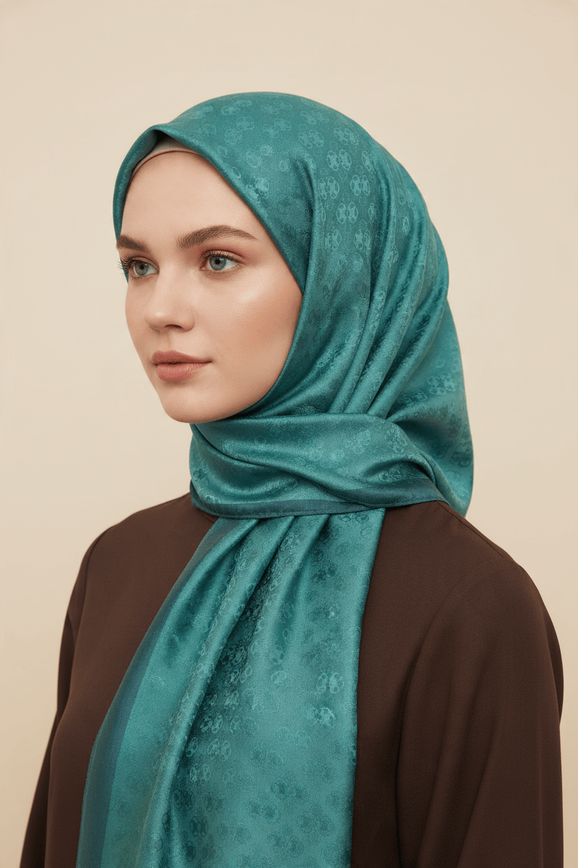 Emproyal 25y Koza Şal Yeşil