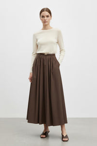 Gabardin Etek Acı Kahve