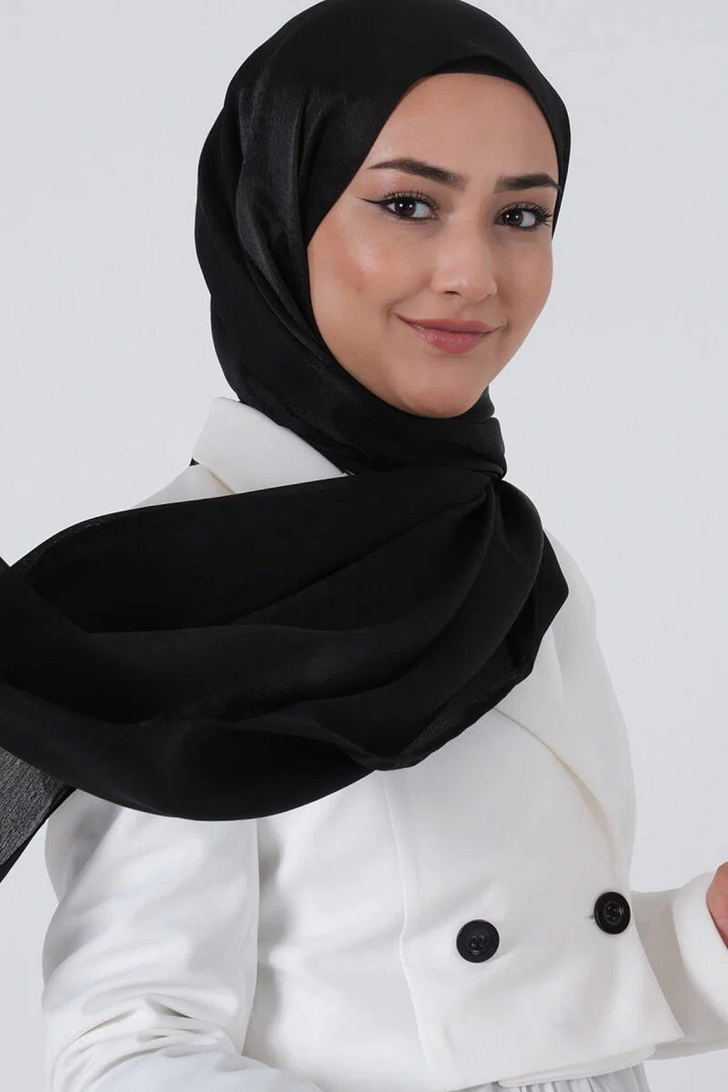 Harem 24y Janjan Şal Siyah