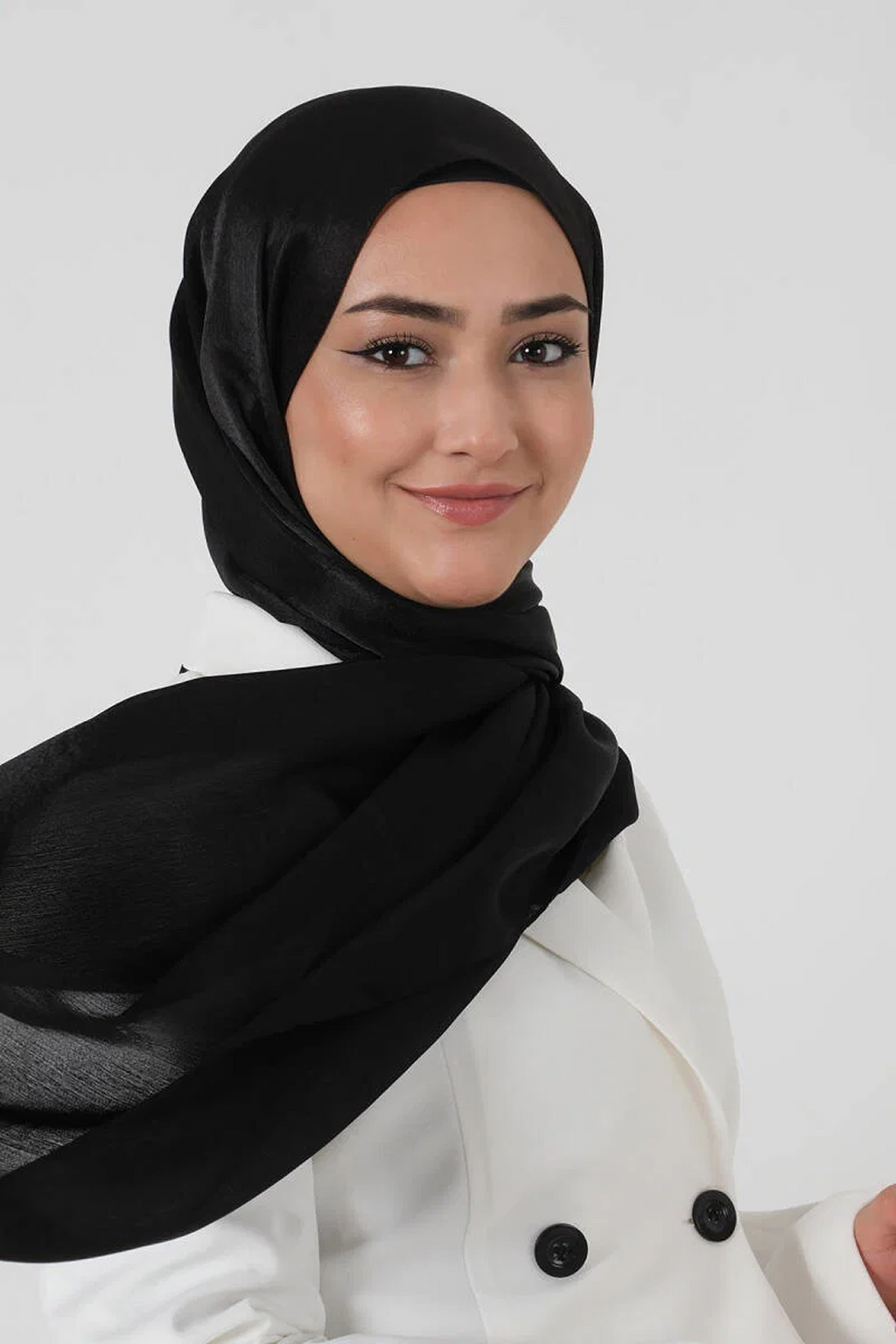 Harem 24y Janjan Şal Siyah