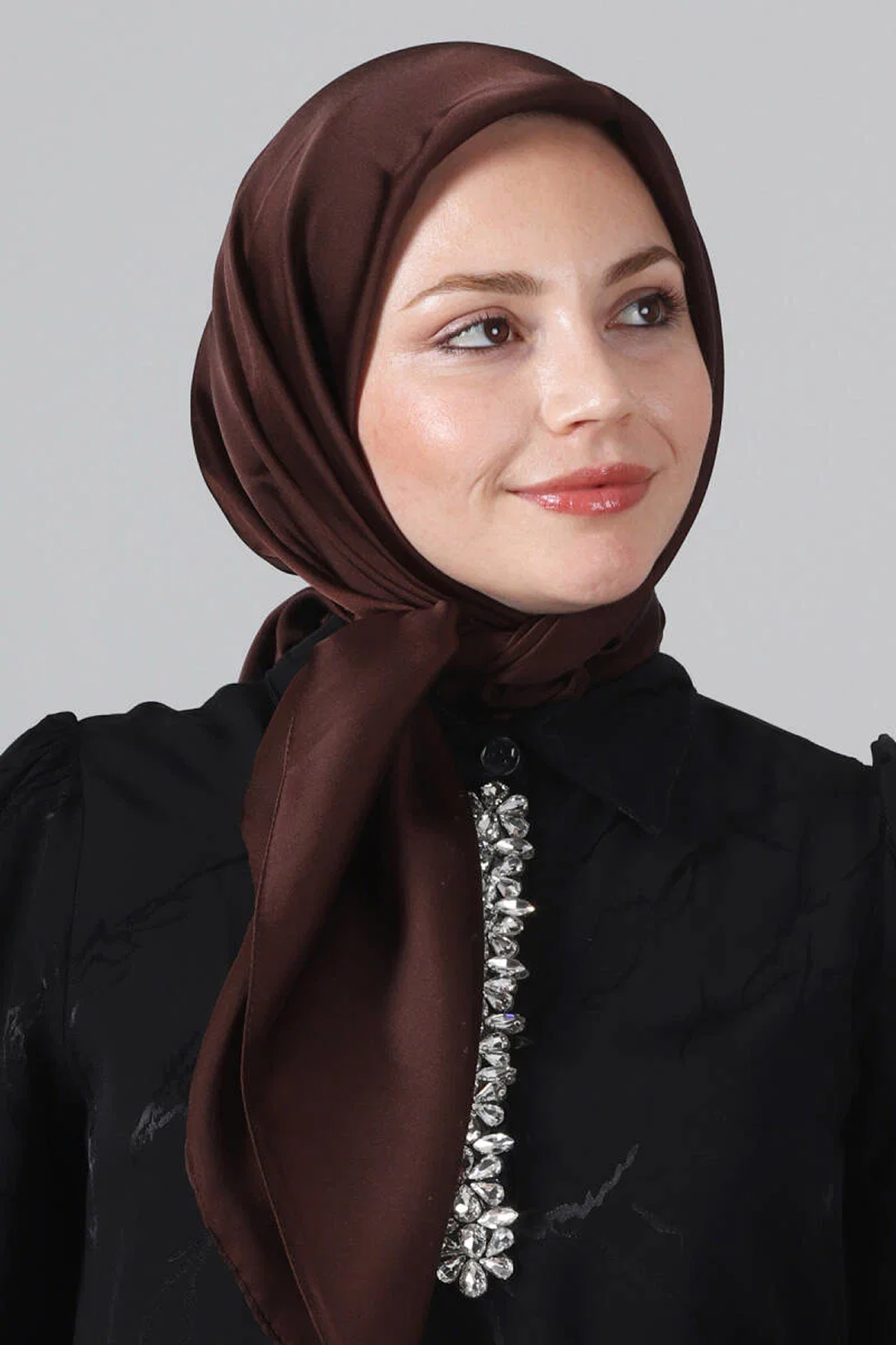 Harem 25y Como Eşarp Acı Kahve