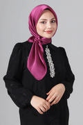 Harem 25y Como Eşarp Açık Fuşya