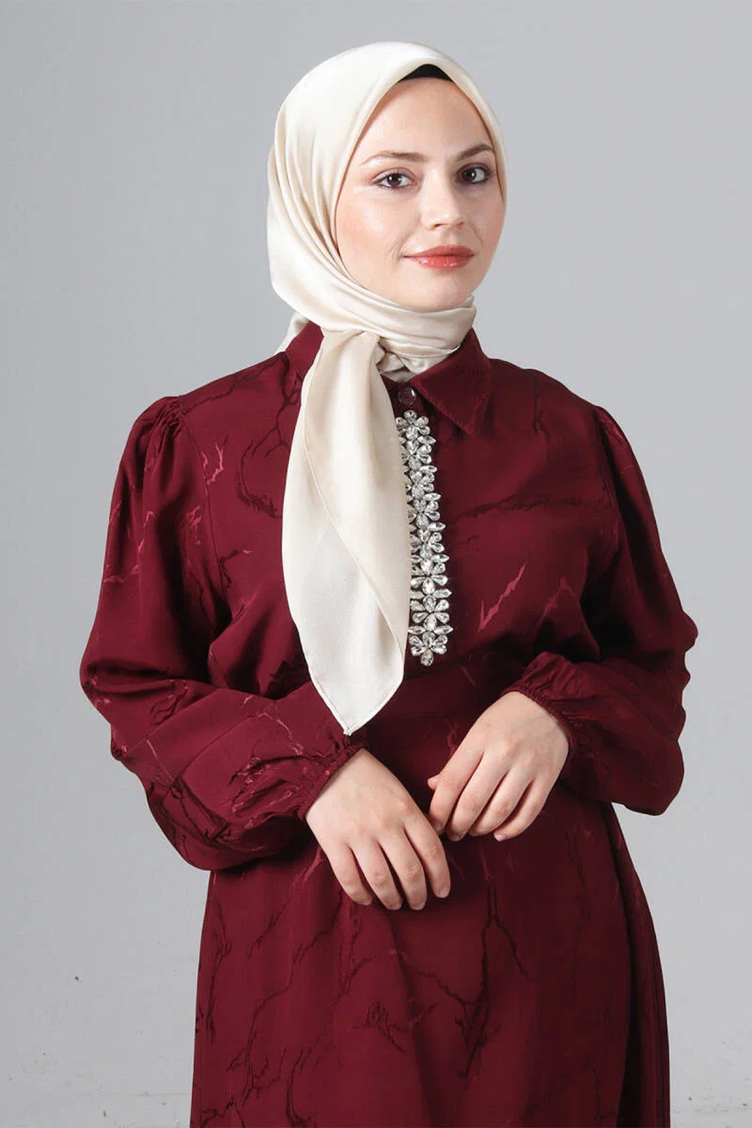 Harem 25y Como Eşarp Bej