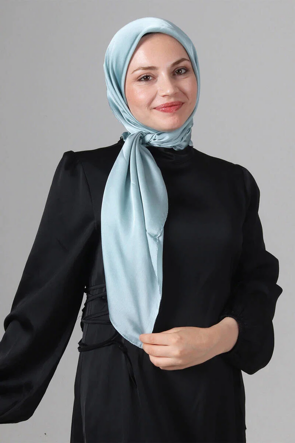 Harem 25y Como Eşarp Buz Mavi