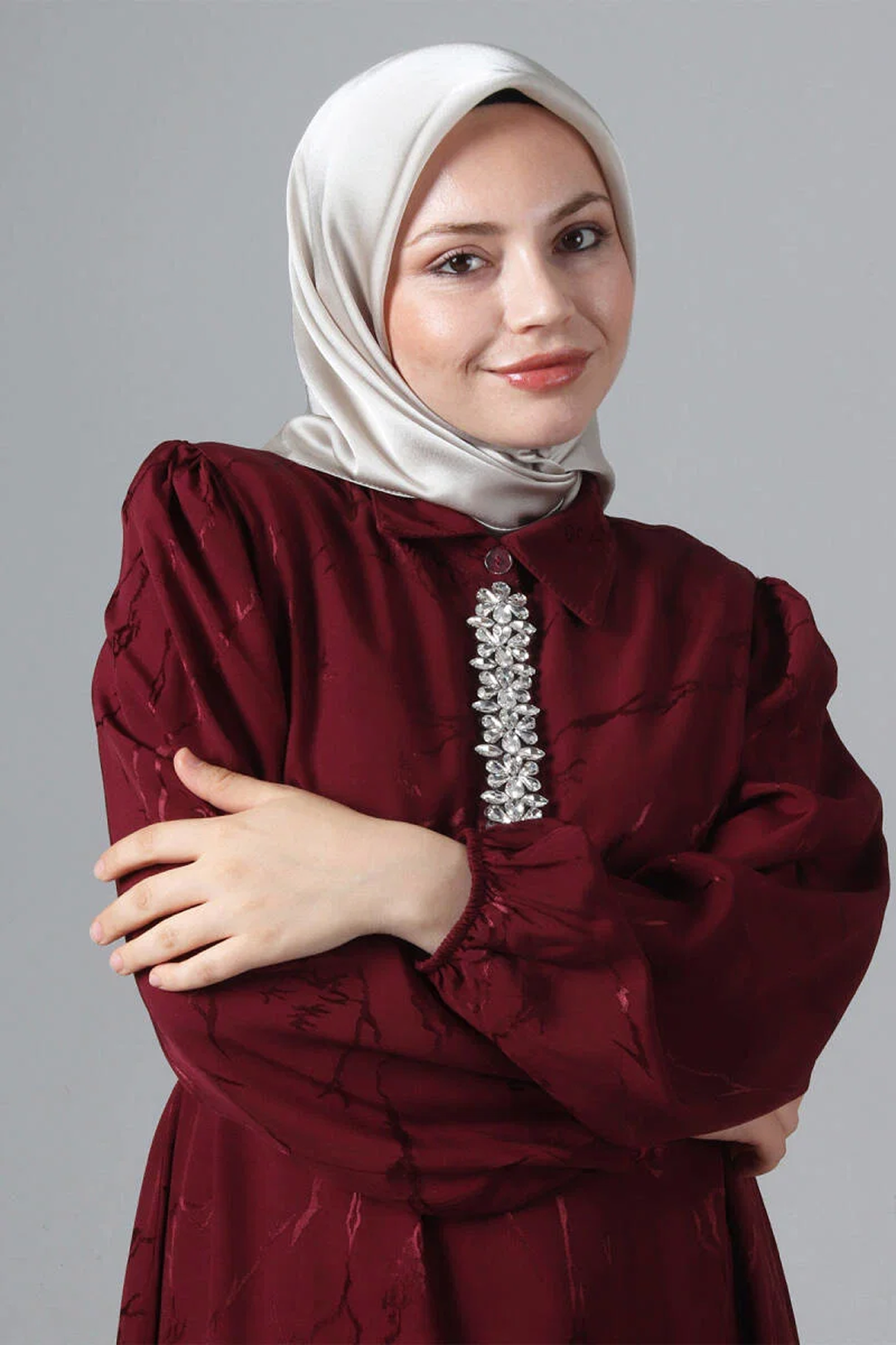 Harem 25y Como Eşarp Doğal Taş