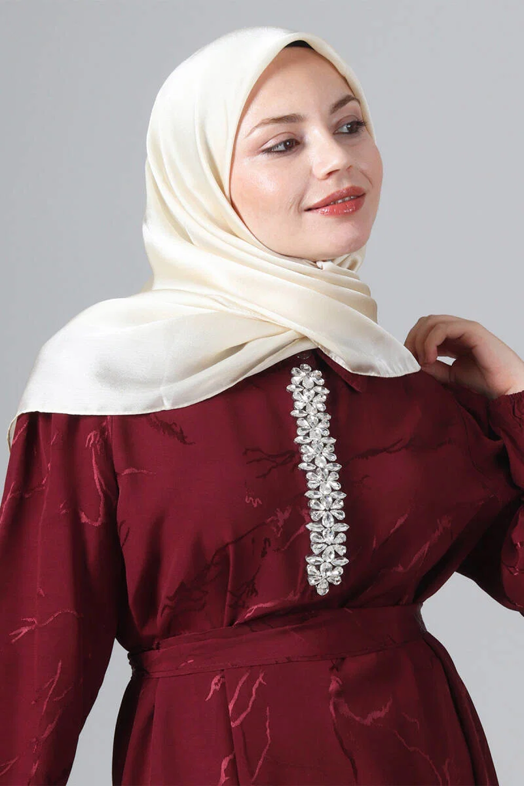 Harem 25y Como Eşarp Fildişi