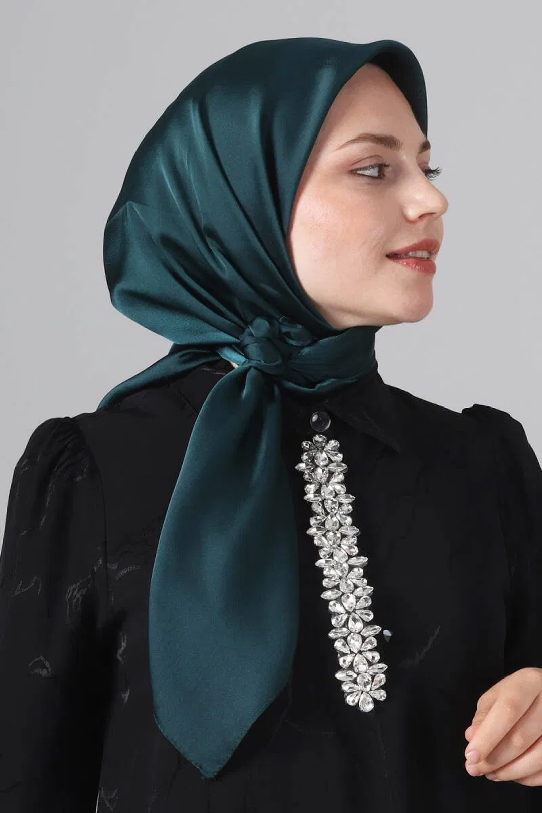 Harem 25y Como Eşarp Mavi Koyu