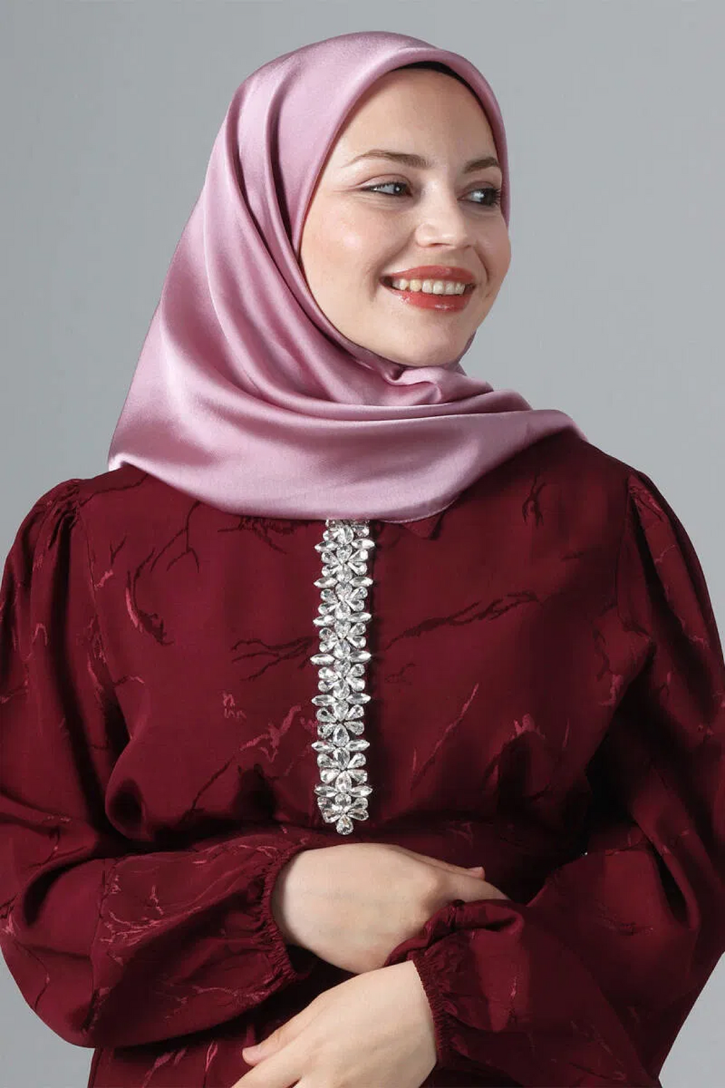 Harem 25y Como Eşarp Pembe